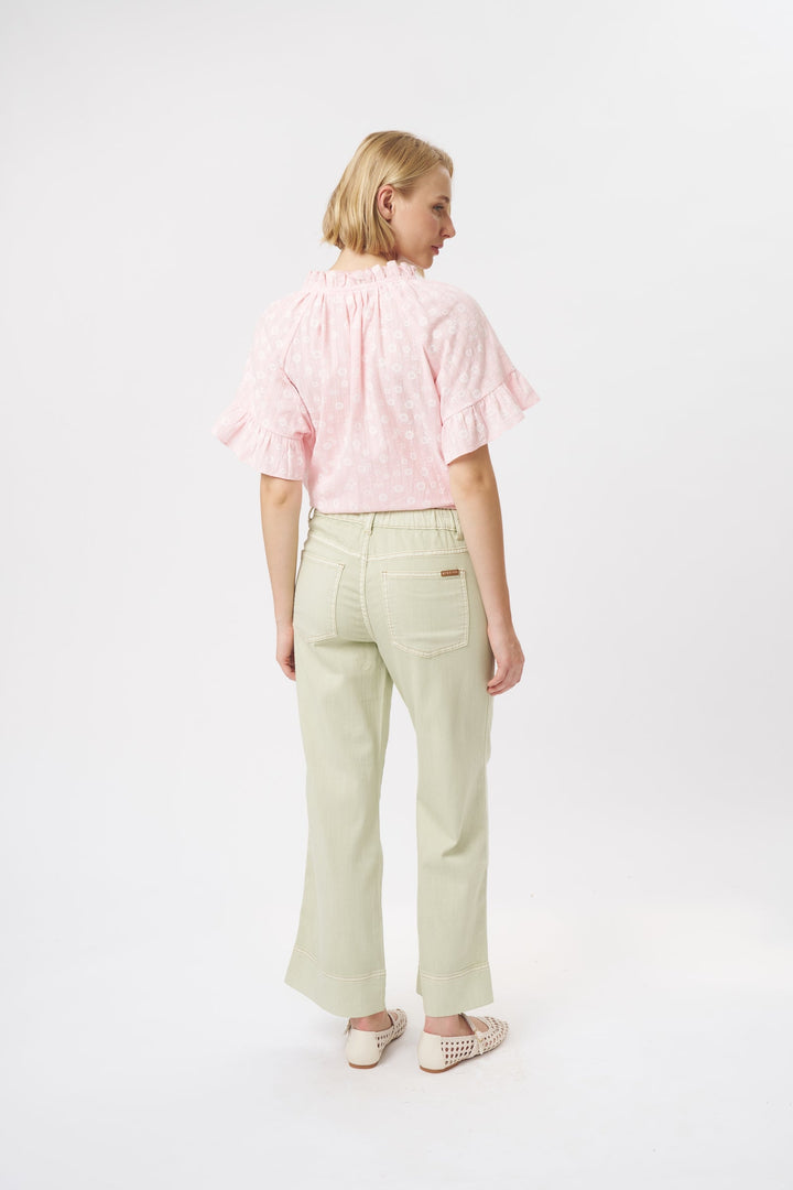 KIREINA | Sofia Pant - Pistachio Green