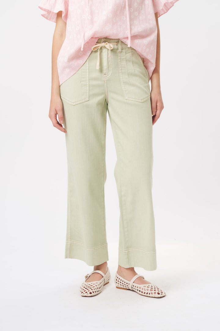 KIREINA | Sofia Pant - Pistachio Green