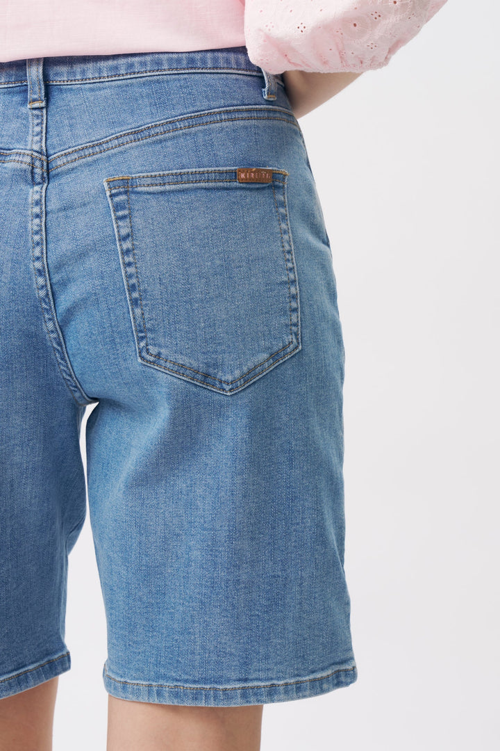 KIREINA | Bijou Short | Scallop Seam - 70s Blue