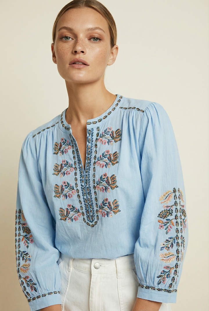 Lola | Jane Shirt - Blue