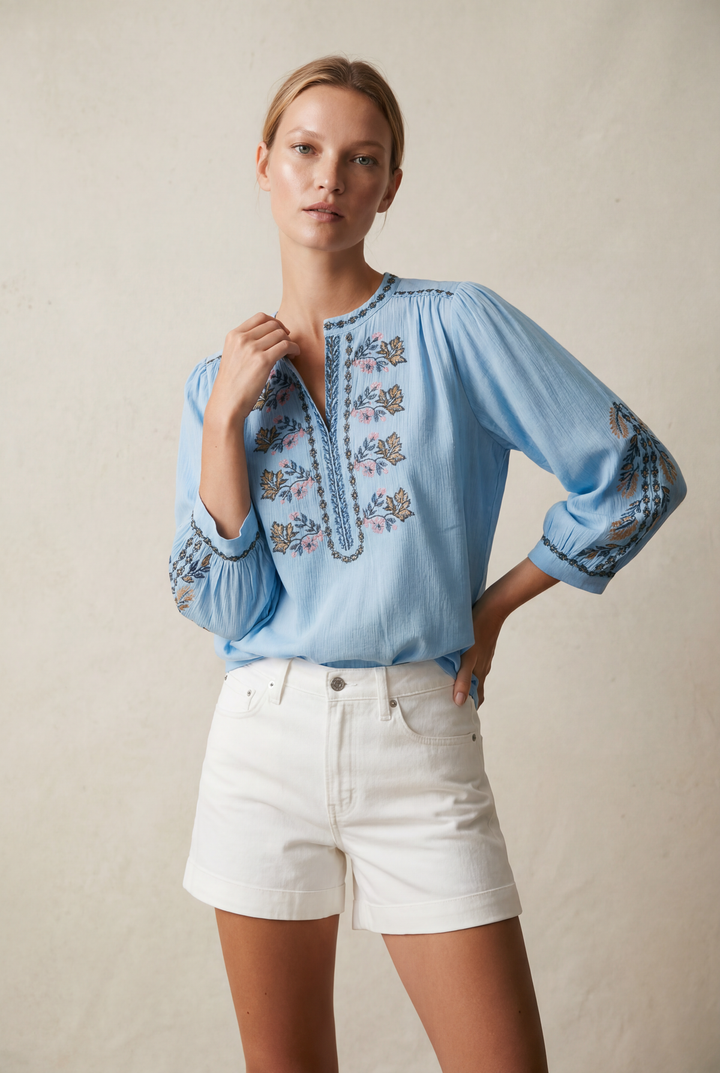 Lola | Jane Shirt - Blue