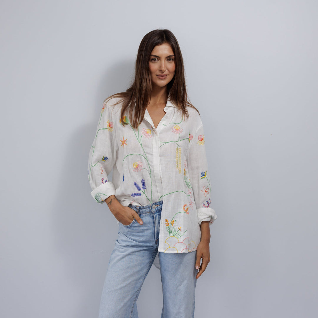 Zoda | Pure Cotton shirt - white