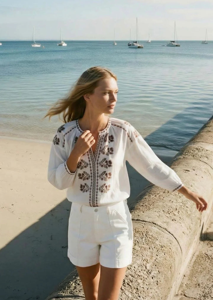 Lola | Jane Shirt - White