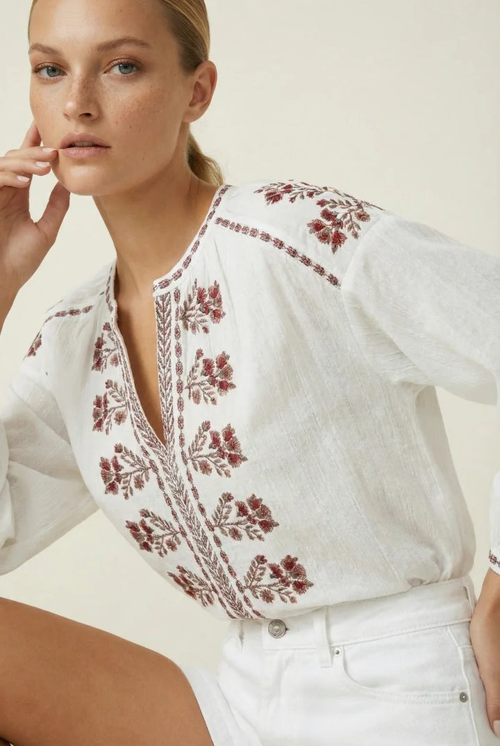 Lola | Jane Shirt - White