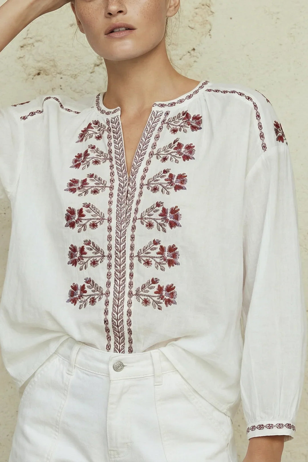 Lola | Jane Shirt - White