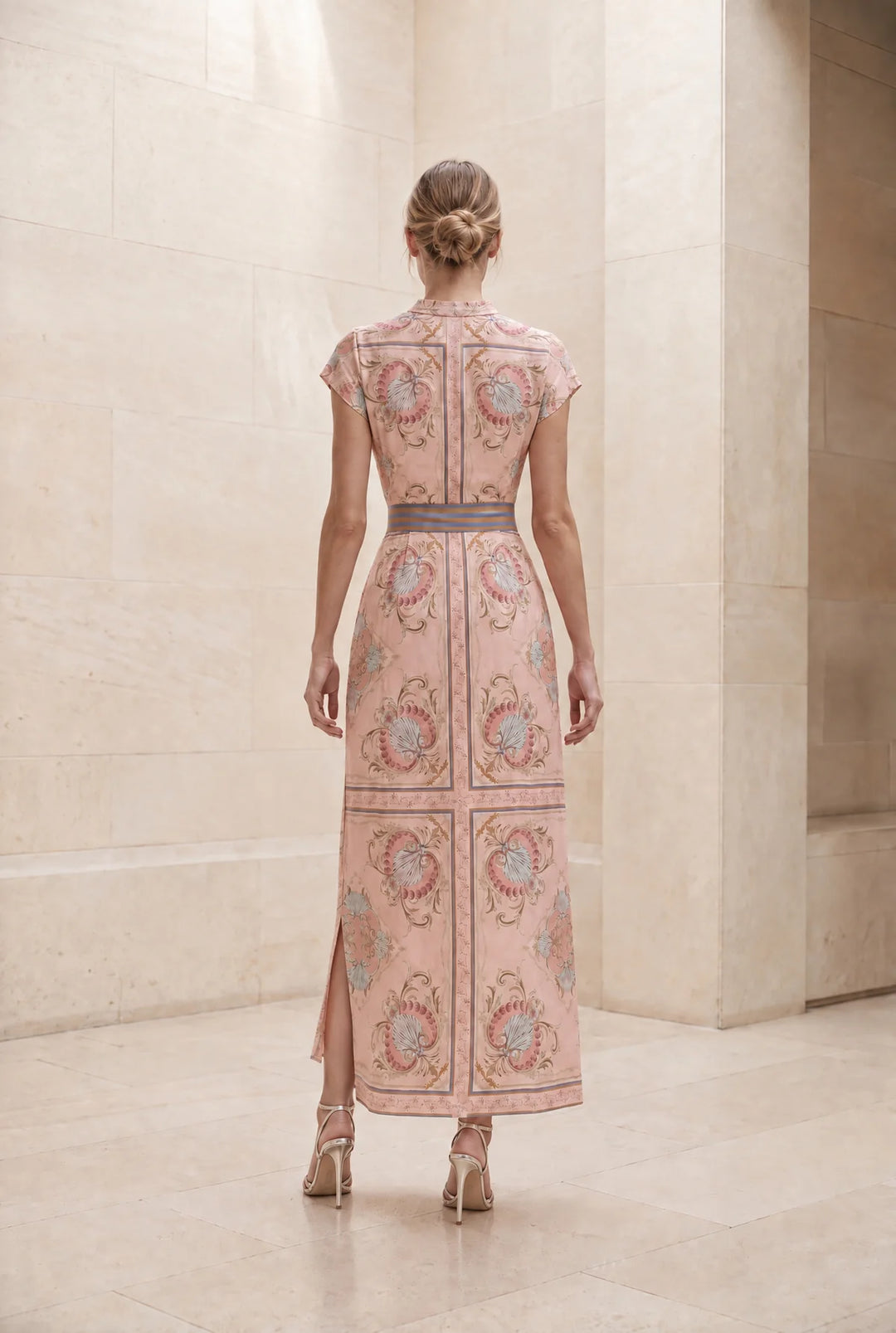 LOLA I KATE CAP MAXI DRESS I  NEPTUNE PINK