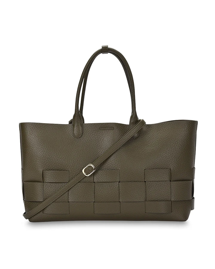 ELMS + KING I TOTE I KHAKI
