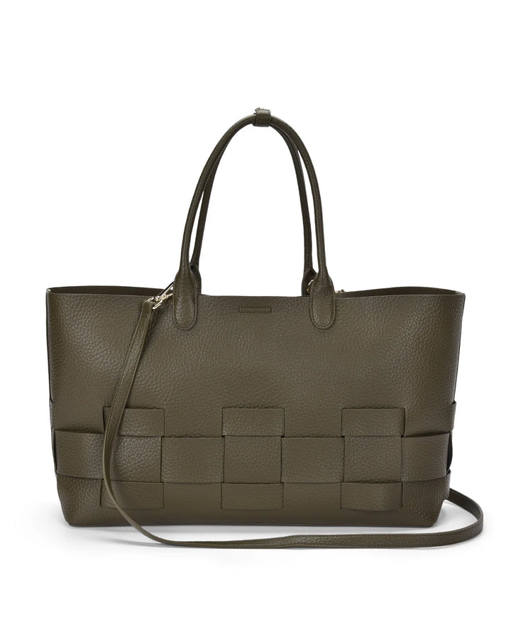 ELMS + KING I TOTE I KHAKI