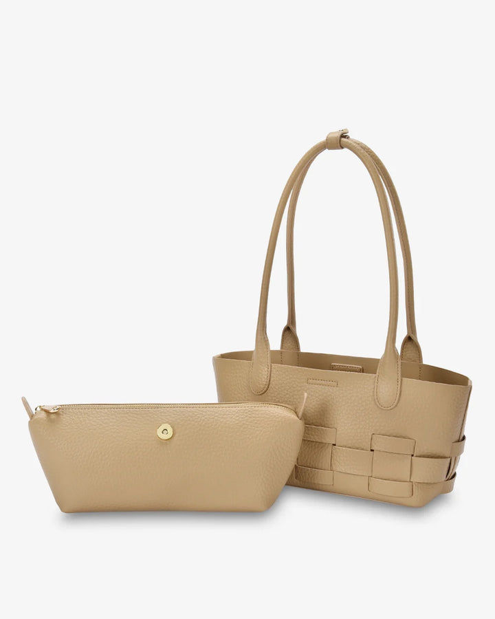 ELMS + KING I EAST WEST  KENLEY BAG I TAUPE