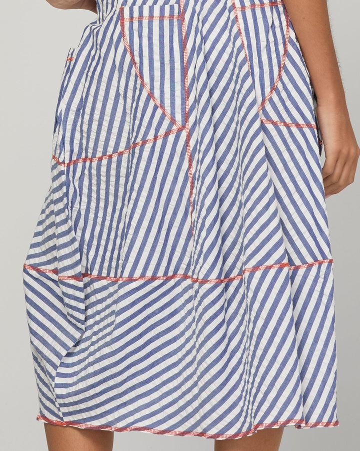 Boom Shankar | Guru Skirt - Ocean Stripe