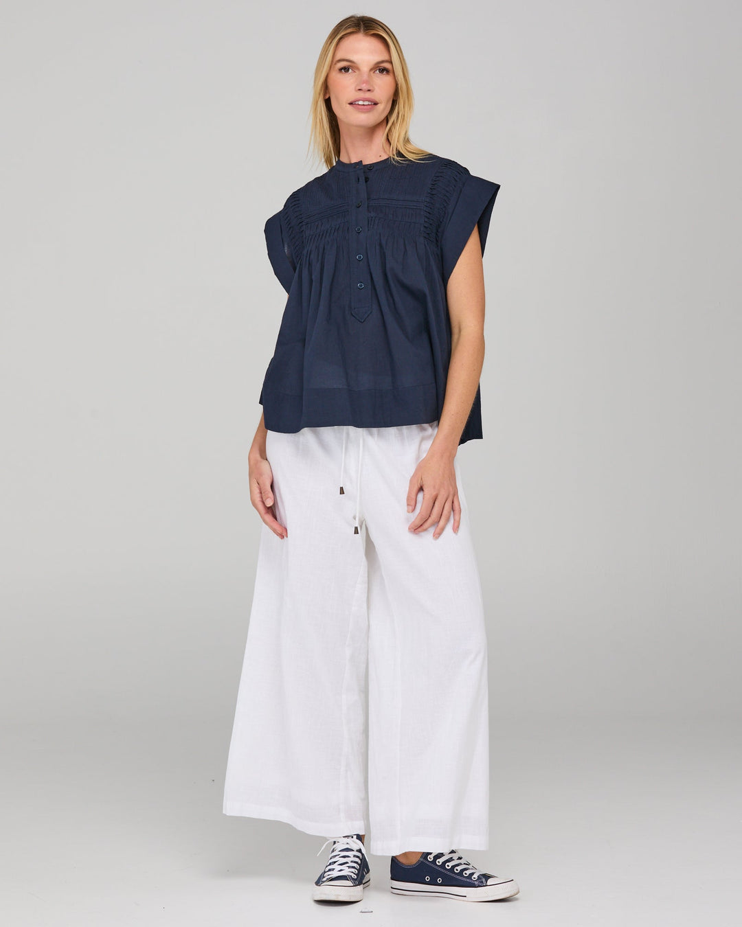Boom Shankar | Danika Top - Navy