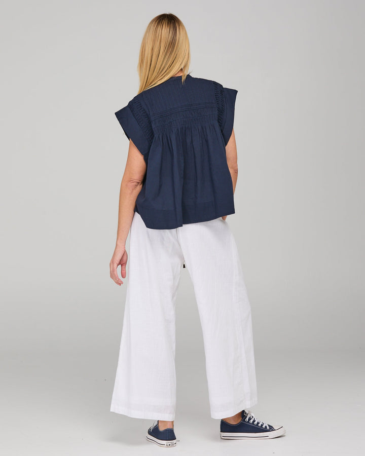 Boom Shankar | Danika Top - Navy