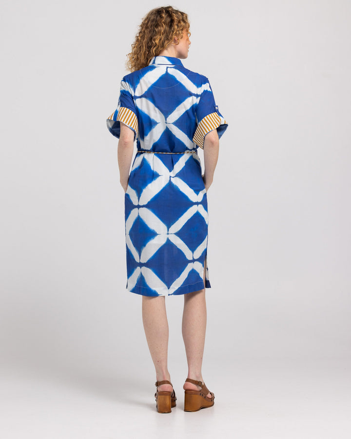 Boom Shankar | Maui Shirt Dress - Block Print