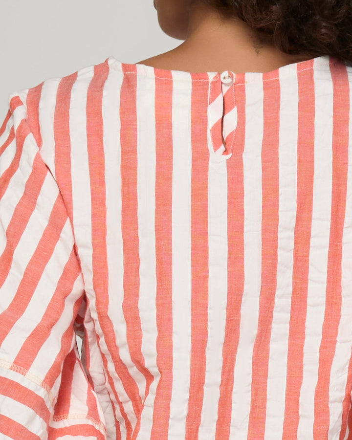Boom Shankar | Ava Top - Watermelon Stripe