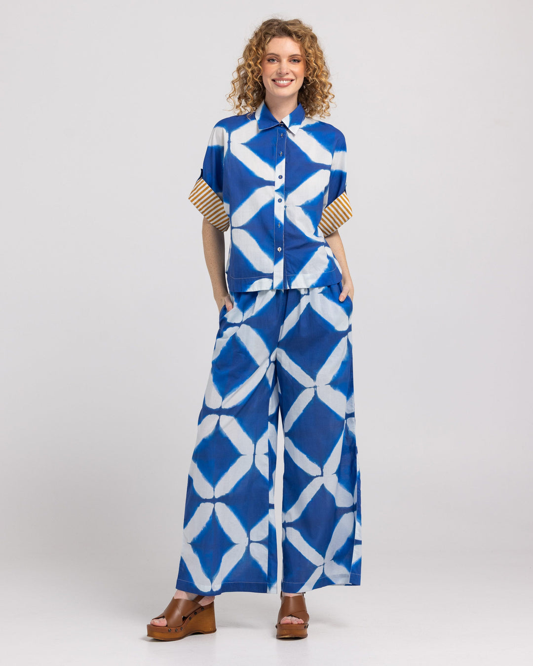 Boom Shankar | Maui Shirt - Block Print