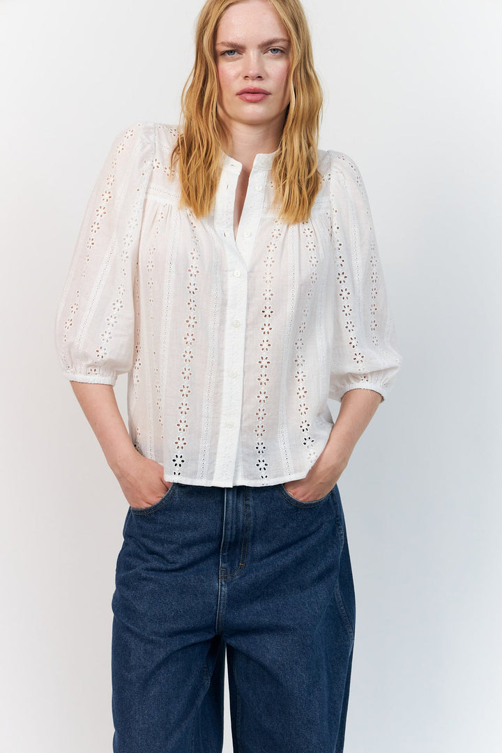 Lollys Laundry I June Shirt I 01 White
