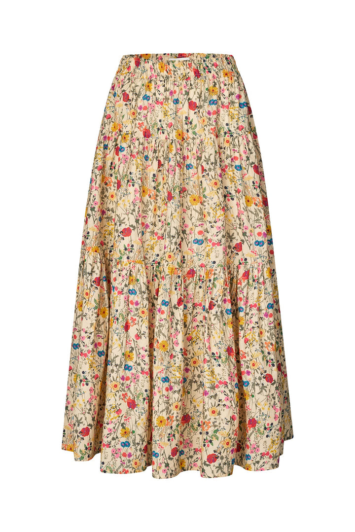 Lollys Laundry I Sunset Maxi Skirt I 74 Flower Print