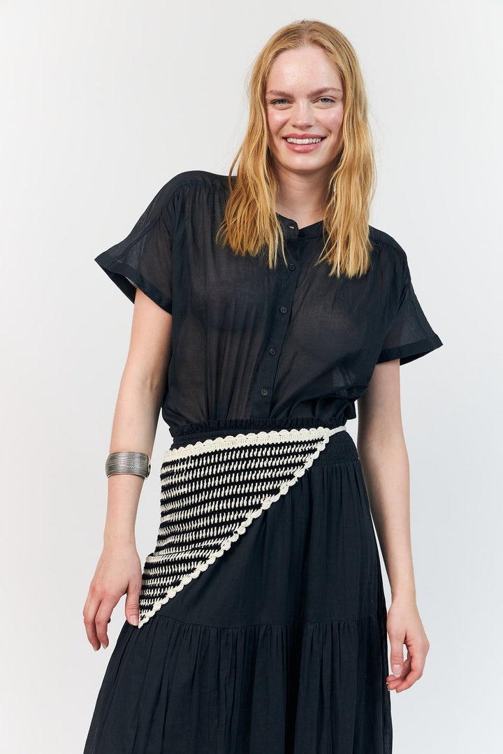 Lollys Laundry I Mya Shirt I 18 Washed Black