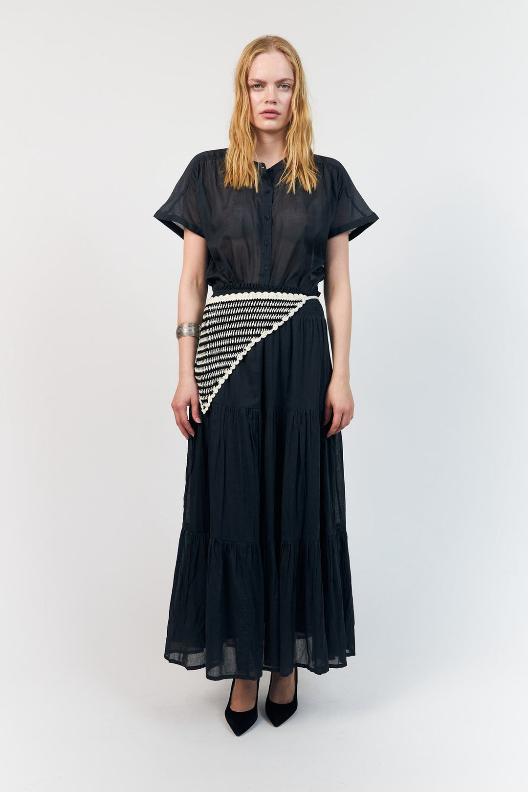 Lollys Laundry I Mya Shirt I 18 Washed Black