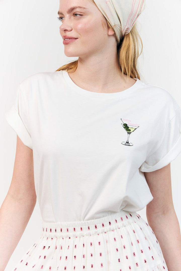 Lollys Laundry I Eleanor Tee I 01 White