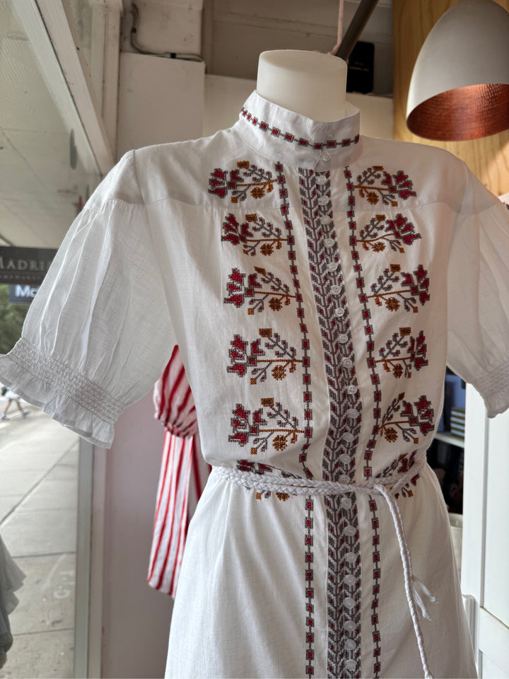 Lola | July Midi Dress - Dakota White