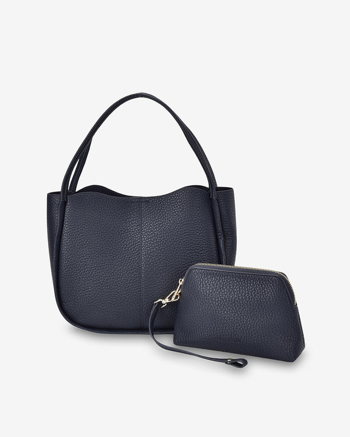 Elms + King | Capri Tote | Navy