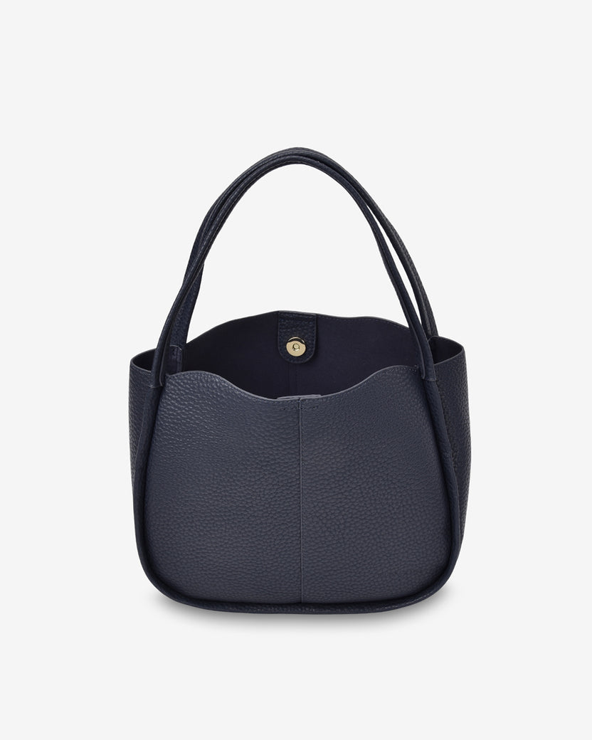 Elms + King | Capri Tote | Navy