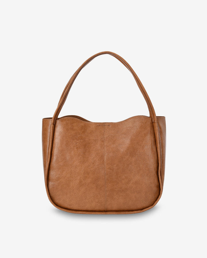 Elms + King | Capri Tote | Tan Pebble