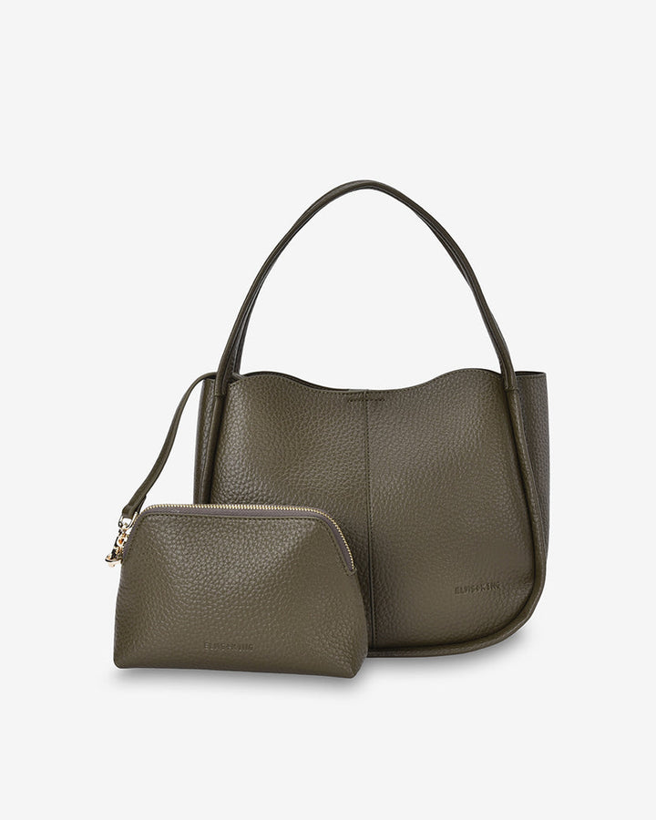 Elms + King | Capri Shoulder Bag | Khaki - Dutch Hideout
