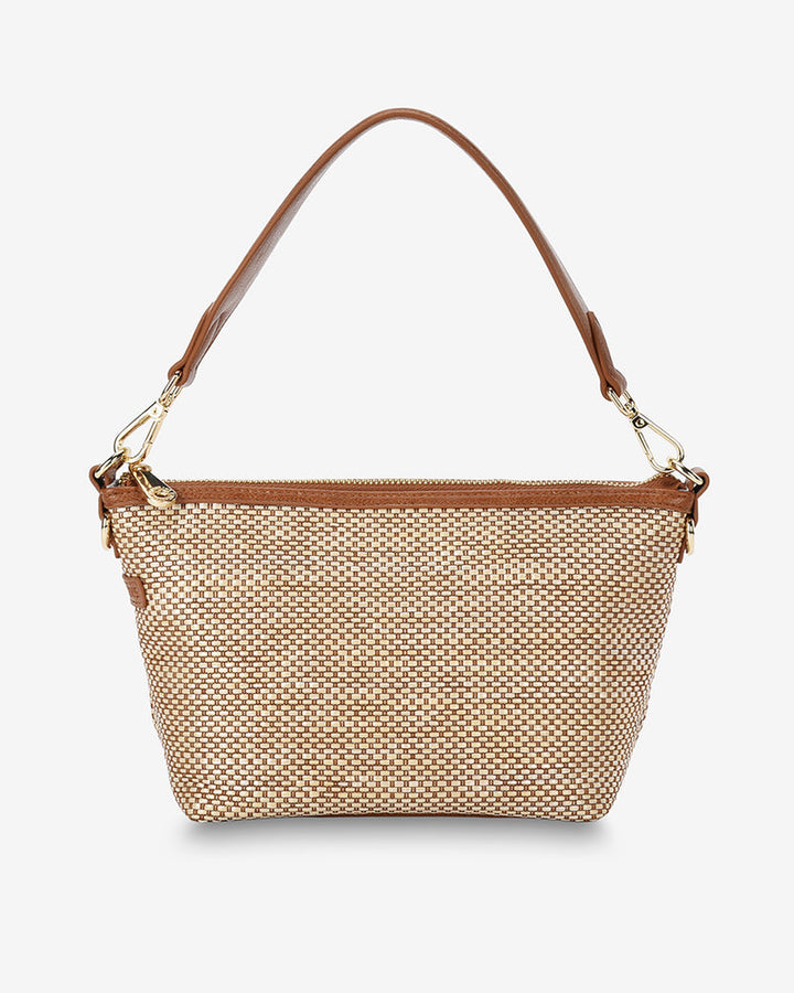 Elms + King | Leyton CrossBody | Raffia - Dutch Hideout