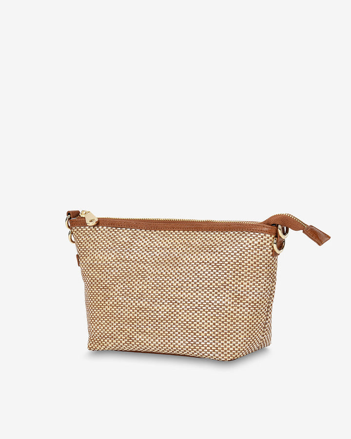 Elms + King | Leyton CrossBody | Raffia - Dutch Hideout