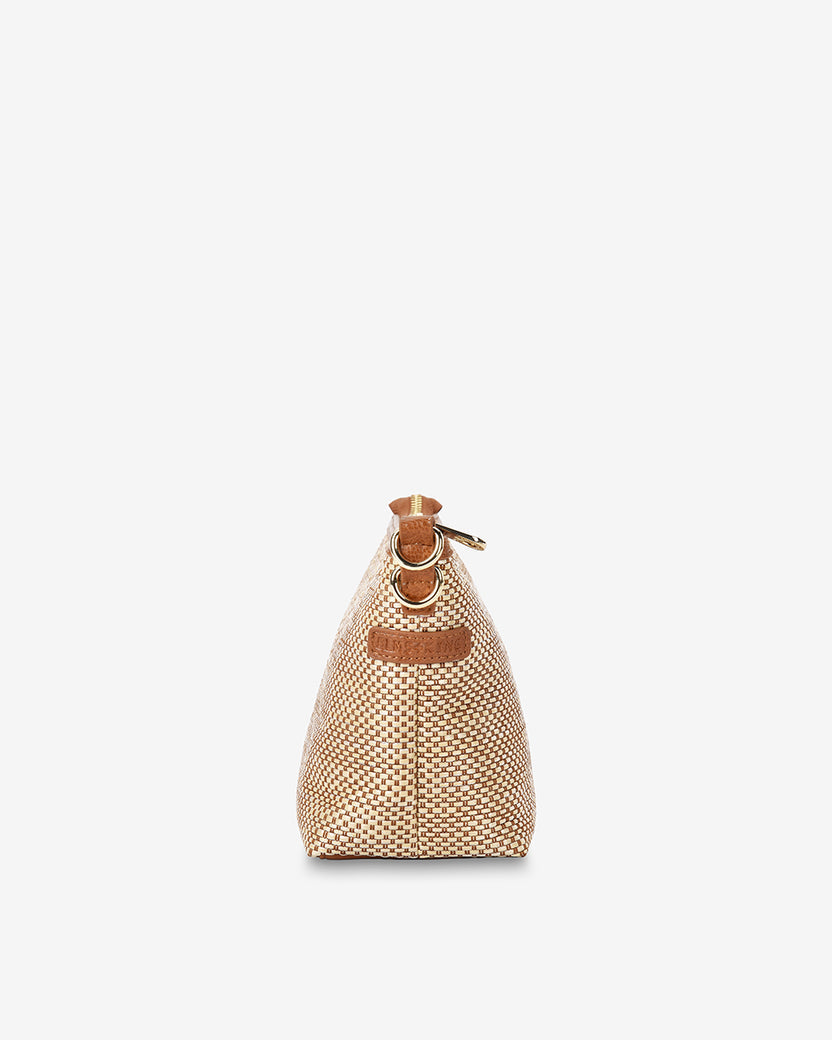 Elms + King | Leyton CrossBody | Raffia - Dutch Hideout
