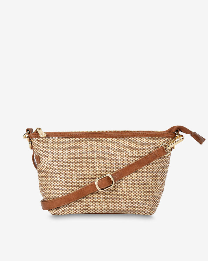 Elms + King | Leyton CrossBody | Raffia - Dutch Hideout
