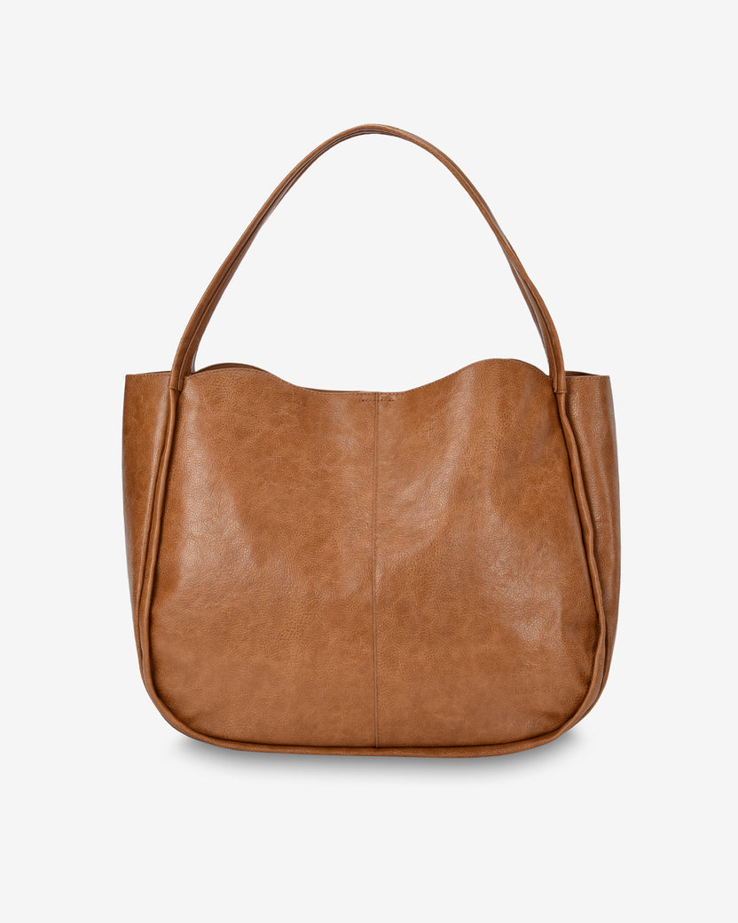 Elms + King | Capri Shoulder Bag | Tan Pebble - Dutch Hideout