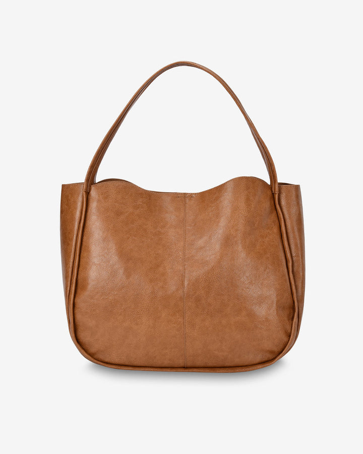 Elms + King | Capri Shoulder Bag | Tan Pebble - Dutch Hideout