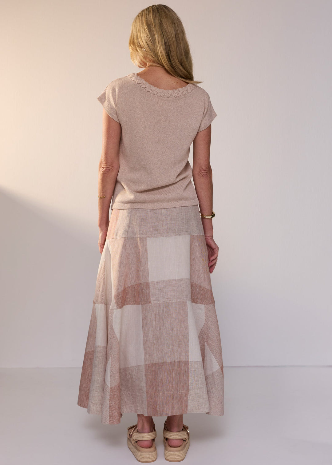 POL Clothing | Braid Knit Top | Blush - Dutch Hideout