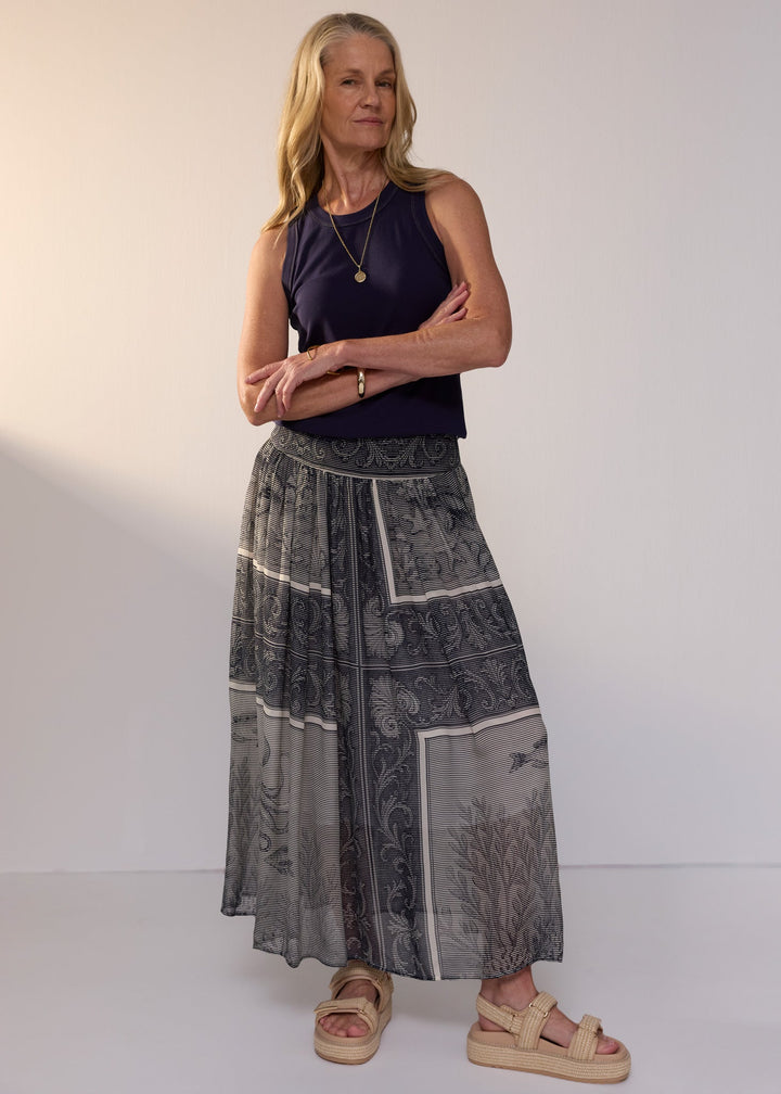 POL Clothing | Koi Wrap Skirt | Koi Print - Dutch Hideout