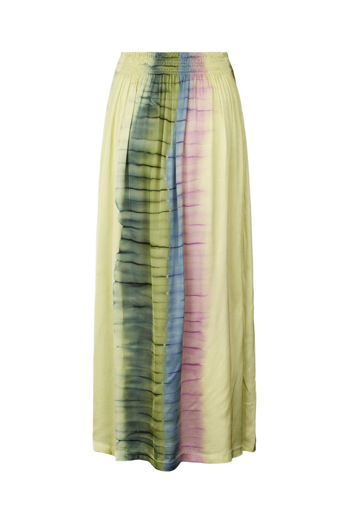 Rabens Saloner | Isold Macaw Skirt | Lime Combo