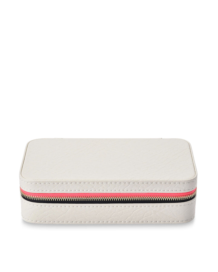 Elms + King | Large Jewellery Case | Chalk - Dutch Hideout