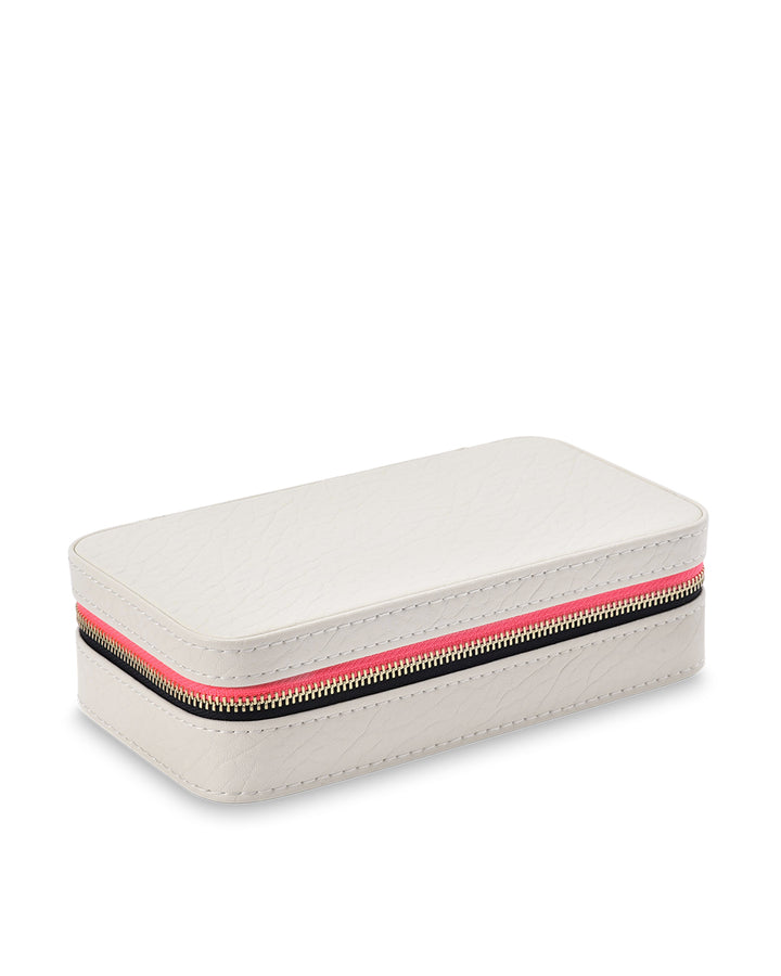 Elms + King | Large Jewellery Case | Chalk - Dutch Hideout