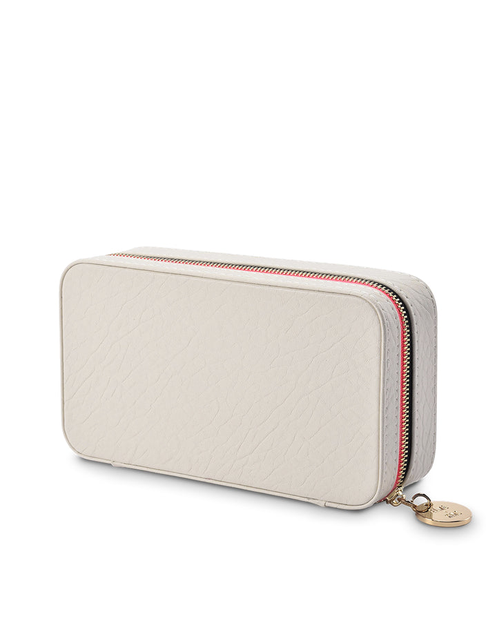 Elms + King | Large Jewellery Case | Chalk - Dutch Hideout