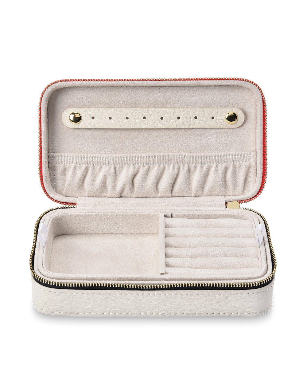 Elms + King | Large Jewellery Case | Chalk - Dutch Hideout
