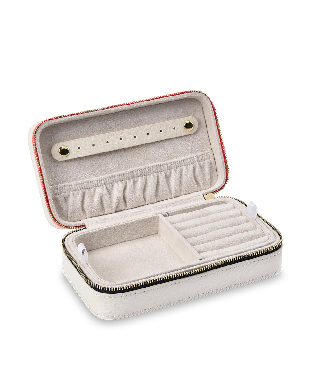 Elms + King | Large Jewellery Case | Chalk - Dutch Hideout