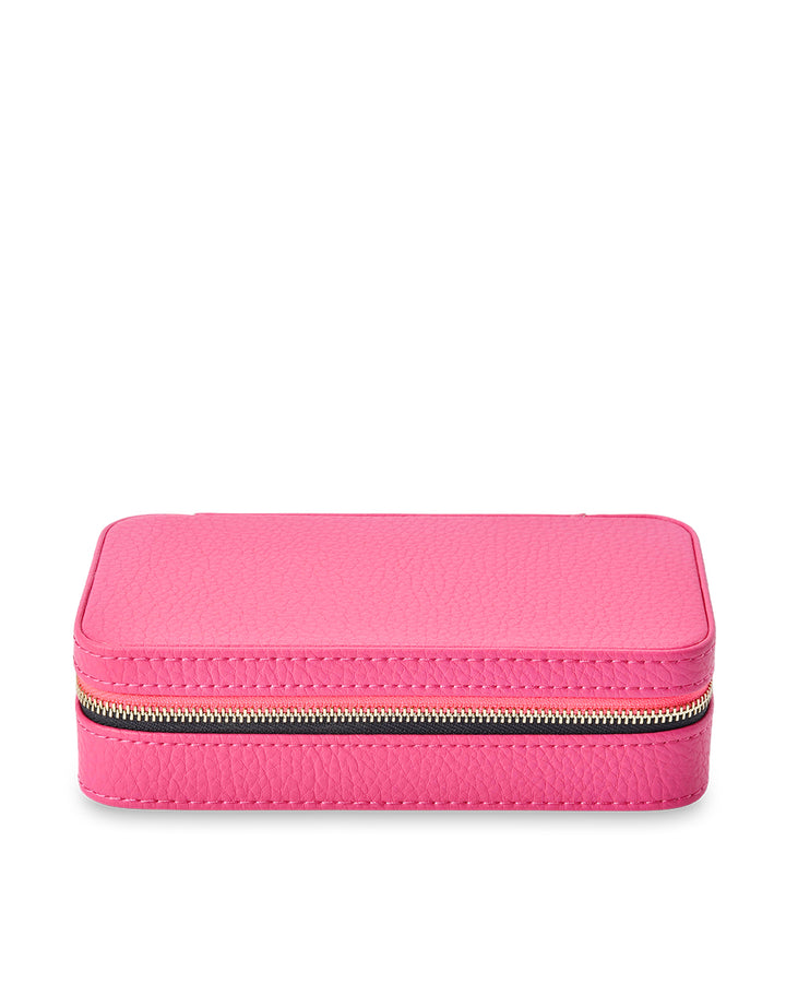 Elms + King | Large Jewellery Case | Fuchsia - Dutch Hideout