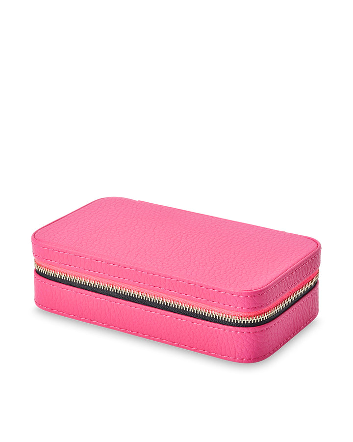 Elms + King | Large Jewellery Case | Fuchsia - Dutch Hideout