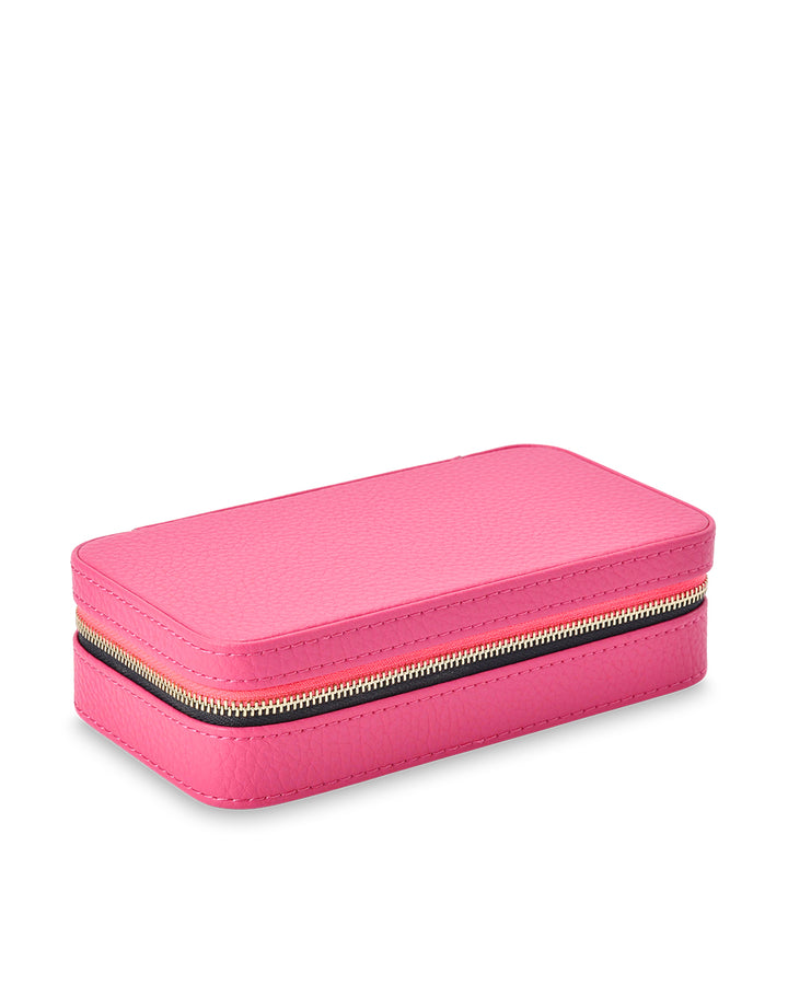 Elms + King | Large Jewellery Case | Fuchsia - Dutch Hideout