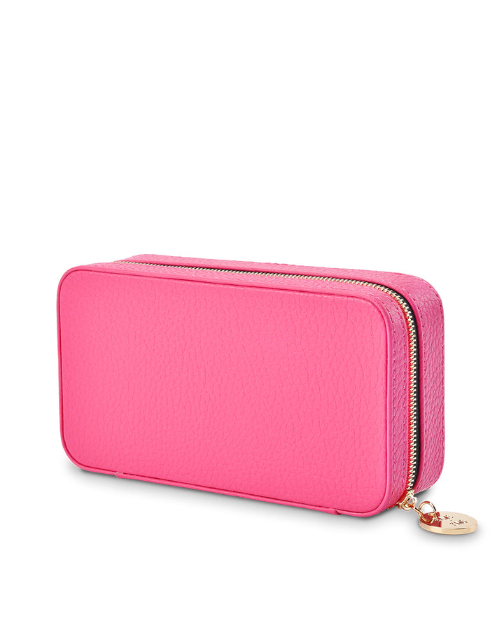 Elms + King | Large Jewellery Case | Fuchsia - Dutch Hideout