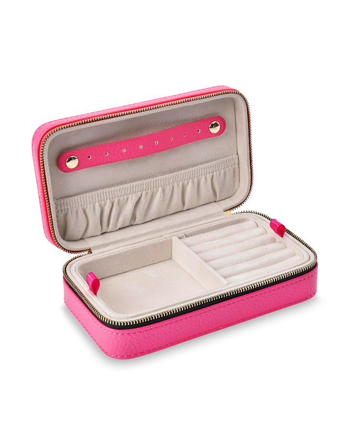 Elms + King | Large Jewellery Case | Fuchsia - Dutch Hideout