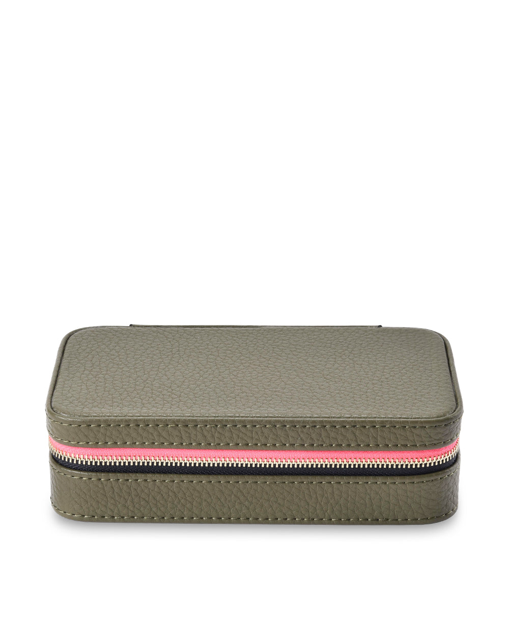 Elms + King | Large Jewellery Case | Khaki - Dutch Hideout