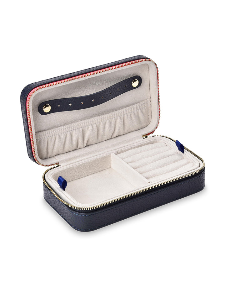Elms + King | Large Jewellery Case | Navy - Dutch Hideout